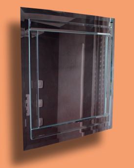 ESPEJO SIN LUZ LINEA APLIQUES 58X50  (A-80) CLARO ESPEJOS