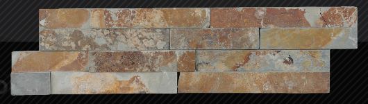 PIEDRA MUMBAY MULTICOLOR 15X55 (GANTE)