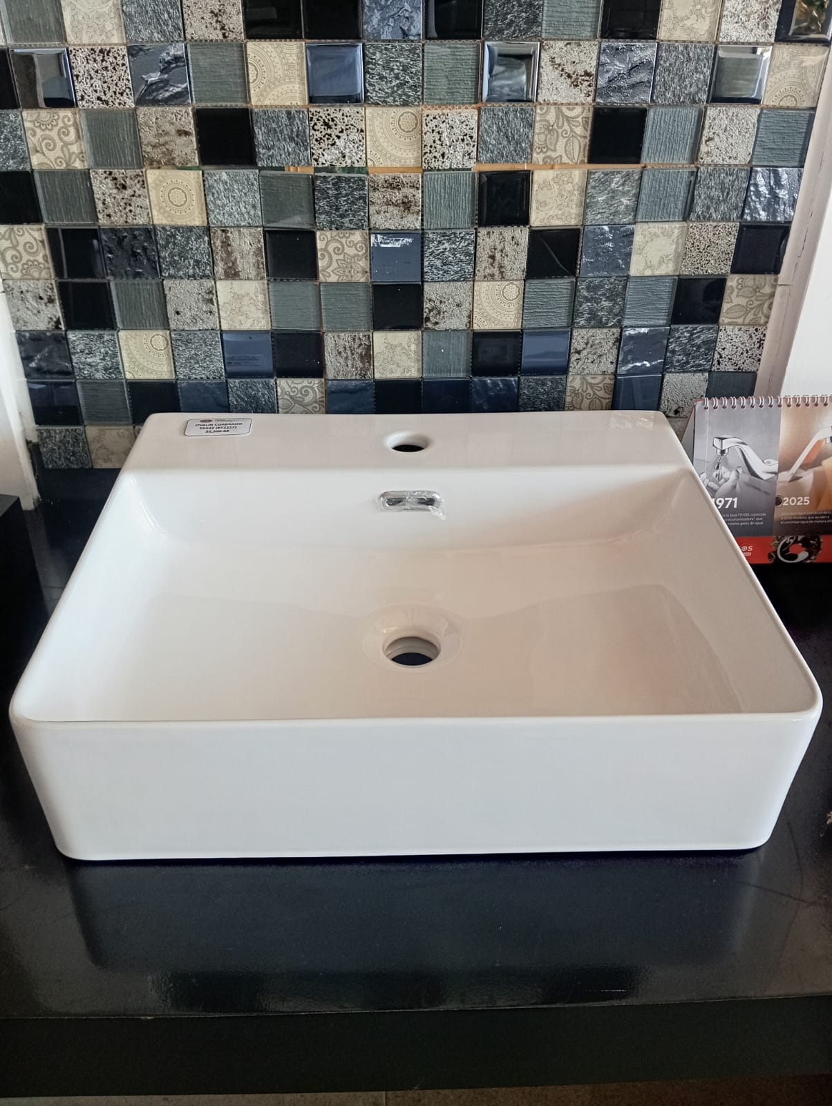 OVALIN DE CERAMICA BLANCO 50X42 (BT2227) GRYBIM