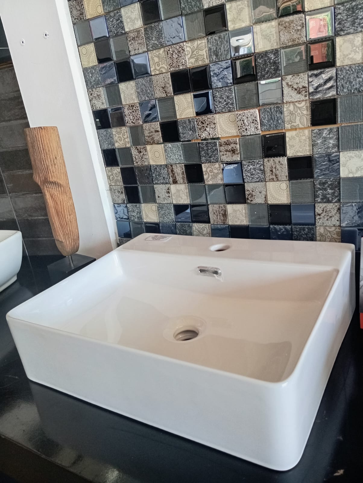 OVALIN DE CERAMICA BLANCO 50X42 (BT2227) GRYBIM