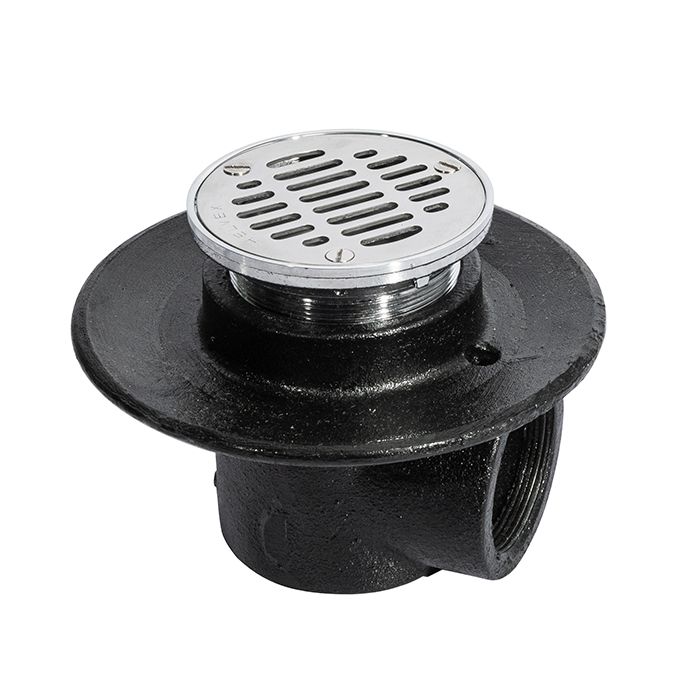 COLADERA REDONDA REJILLA ALTURA 4" (22) HELVEX