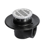 COLADERA REDONDA REJILLA ALTURA 4" (22) HELVEX