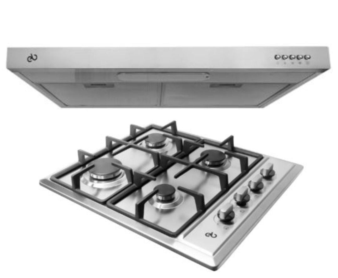 COMBO CAMPANA EB-336 Y PARRILLA EB-460 (EB-3660CO) EB TECNICA