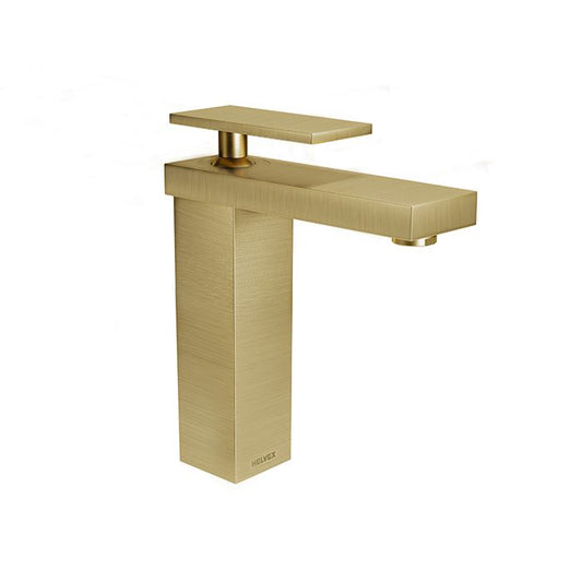 MONOMANDO MÁXIMA DE LAVABO MEDIANO C/ CONTRA DE PUSH (EP-932-DN) HELVEX