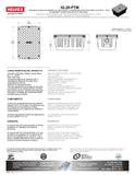 INTERCEPTOR PARA GRASAS Y TAPA DE ACERO (IG-20-PTM)HELVEX