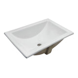 LAVABO MARCUS BLANCO SOBRECUBIERTA (LV-3) SANIVEX