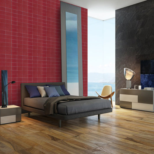 MALLA SUECIA ROJO (30X30) TILES