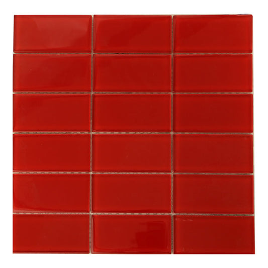 MALLA SUECIA ROJO (30X30) TILES