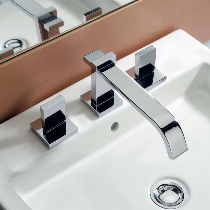 MEZCLADORA DE LAVABO 8" A 12" VERTIKA. INCLUYE CONTRA DE PUSH (MP-1000) HELVEX