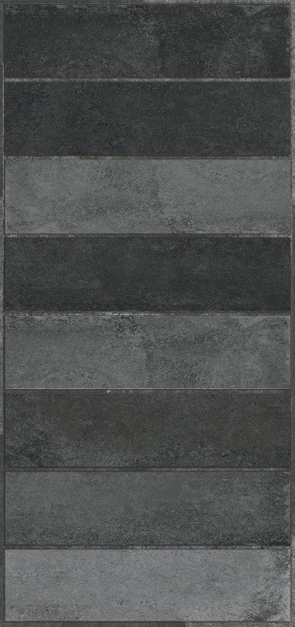 MURO MEDITERRANEO NEGRO 28X60 2A  10PZA  1.68MT2 (521424411016032)VITROMEX