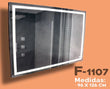 ESPEJO LINEA LED/TACTO 96X1.26 (F-1107) CLARO ESPEJOS