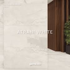 PISO ATRANI WHITE 60x120 1.4045 M2/CJ (ATRANIW60X120) GANTE