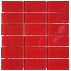 MALLA SUECIA ROJO (30X30) TILES DESC.