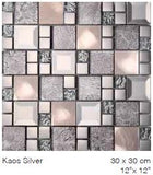 MALLA KAOS SILVER 30X30 CM (M-KAOSSILVER) INTERMATEX