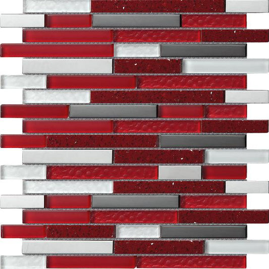 MALLA QUARTZ  RED (30X30)INTERMATEX