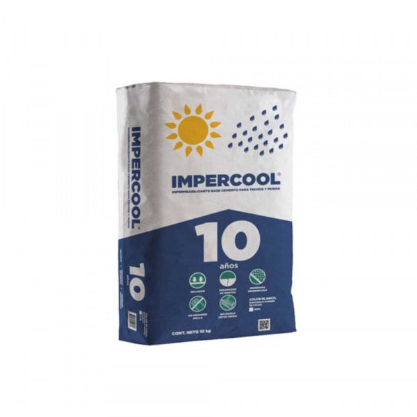 IMPERCOOL BASE CEMENTO BLANCO 10 KG (33531) CEMIX