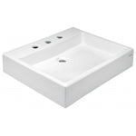 LAVABO LUCERNA3 MARFIL (LV-2-3P-M) SANIVEX