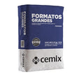 PEGA PISO GRANDES FORMATOS 20 KG (32305) CEMIX