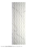 Azulejo LICAS RELIEVE BLANCO 40X120 1.44 M2/CJA (PS2LR-BK) INTERCASA