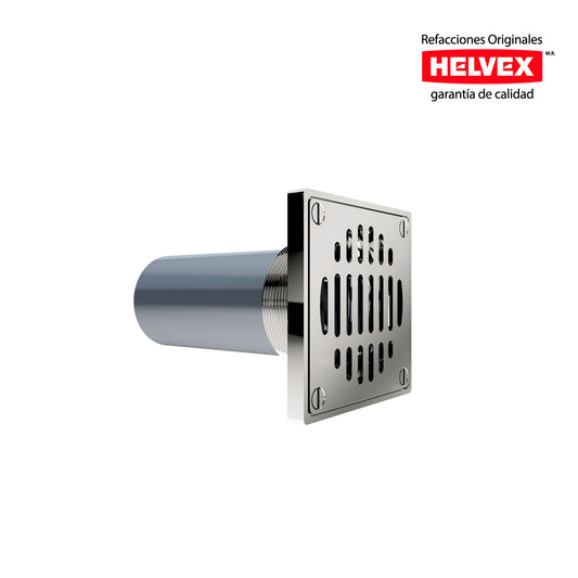 REJILLA PARA COLADERA CUADRADA CON CASQUILLO (SC-035) HELVEX
