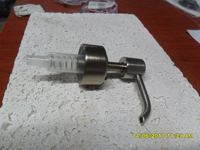 DOSIFICADOR PARA JABONERA LIQUIDO CROMO (SA-255-S) REF HELVEX