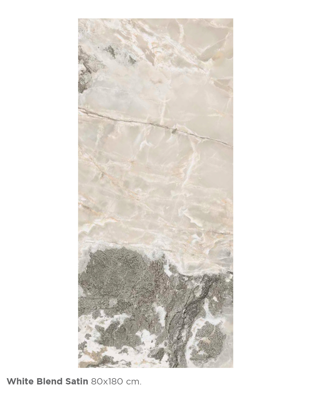 LOSETA WHITE BLEND SATIN 80X180 M2/CJ (FL1WB-ST) INTERCASA