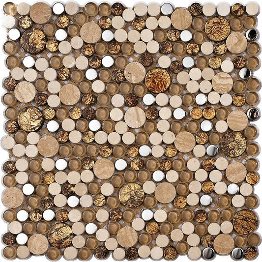 MALLA PLANET GOLD (30X30)INTERMATEX